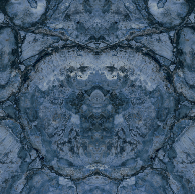 Bookmatched Mediterraneo Avatar Blue