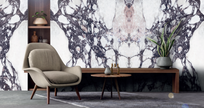 Mediterraneo Calacatta Viola Wall