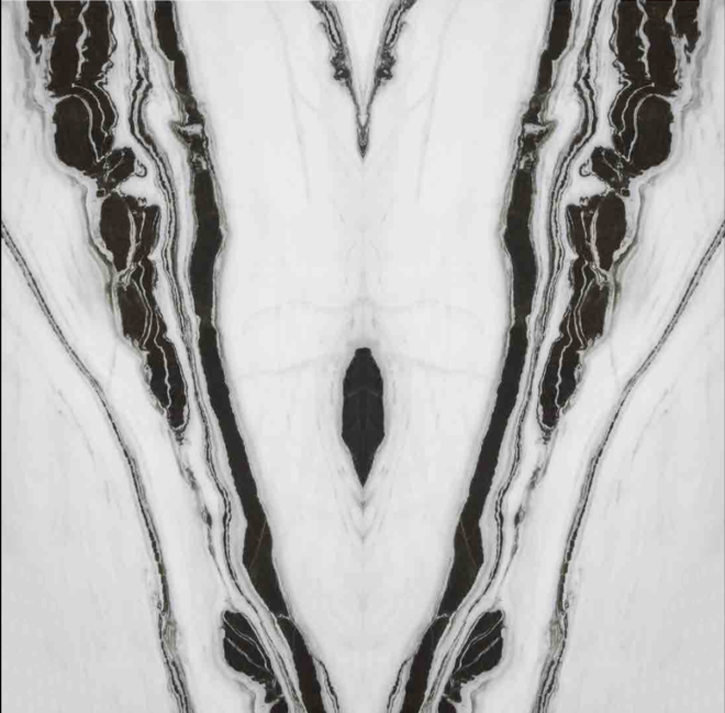 Bookmatched Panda White Porcelain 2